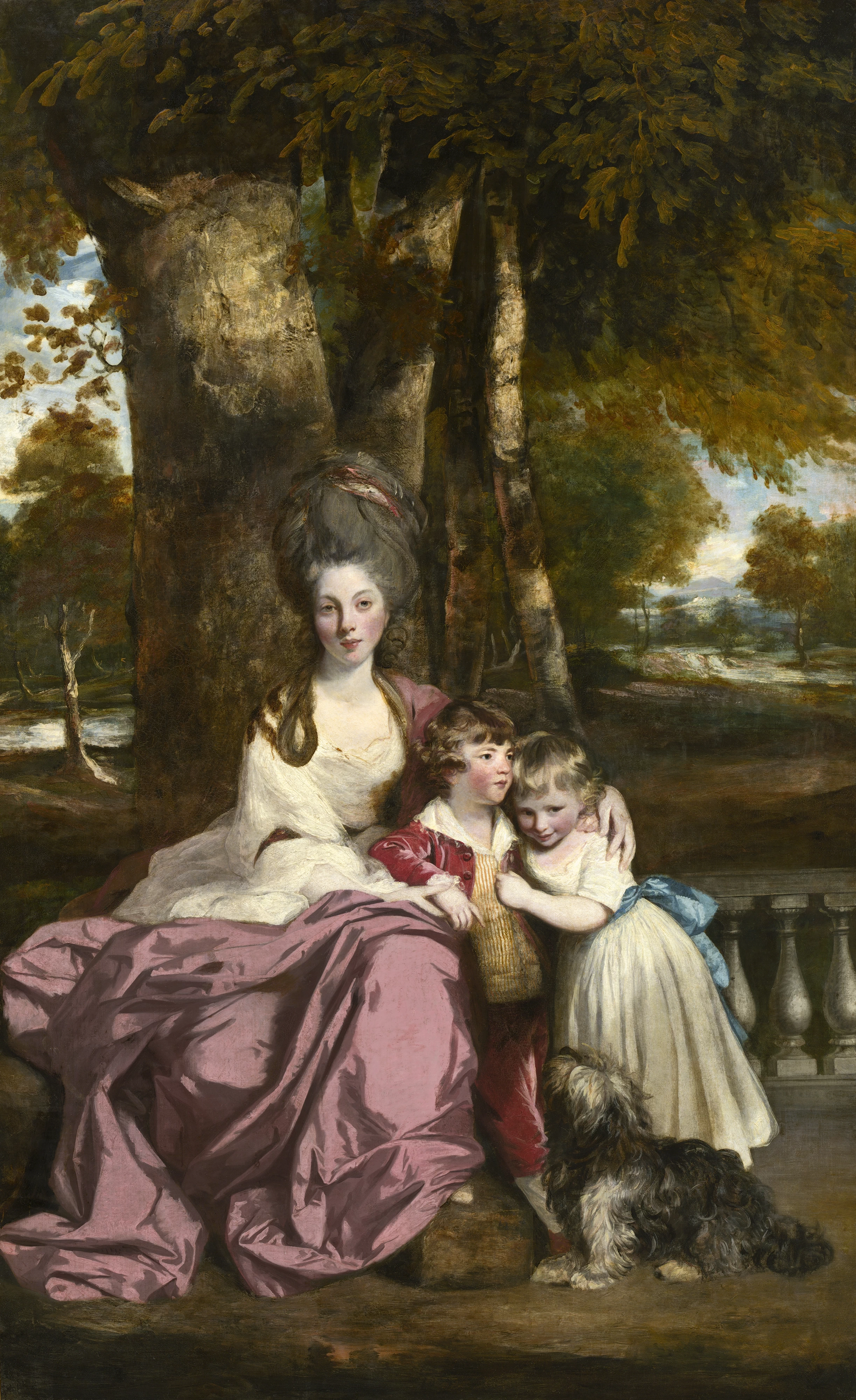 Ritratto di Lady Elizabeth Delmé e i suoi figli - National Gallery of Art, Washington DC
